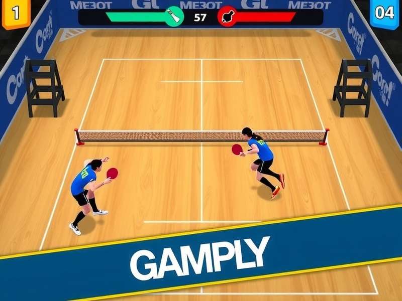Table Tennis Ace - Realistic Gameplay Table Tennis Ace Gameplay Screenshot